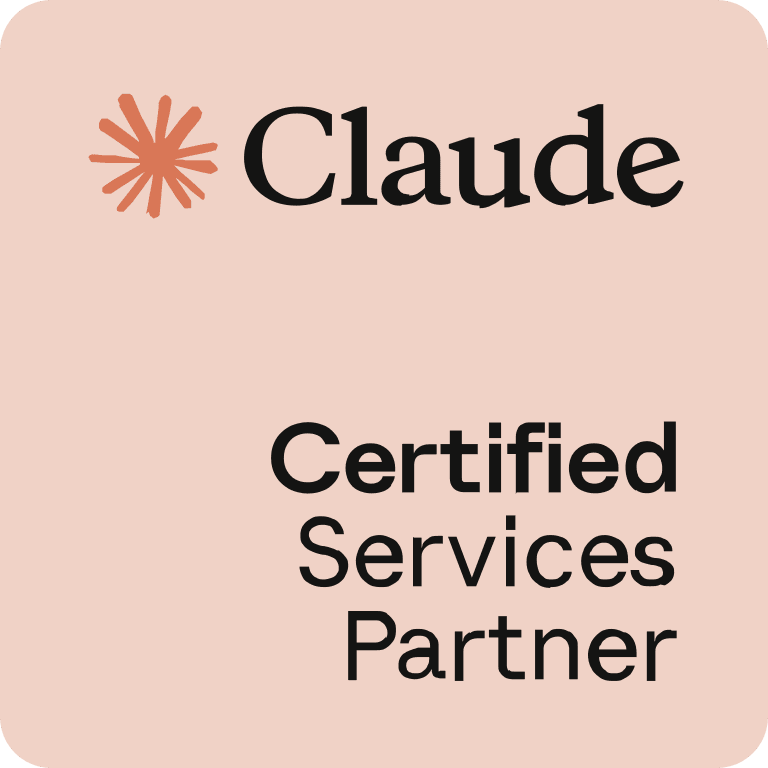 Claude Certified Services Partner badge