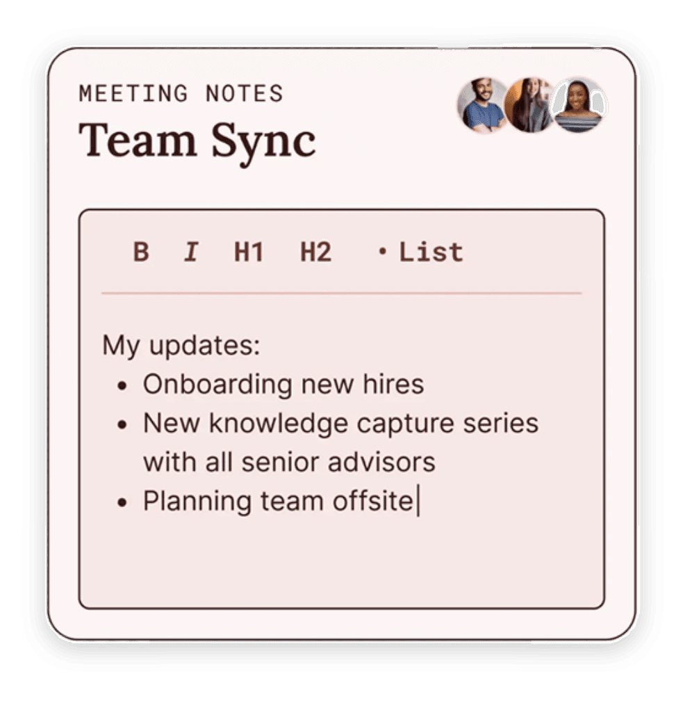 team sync