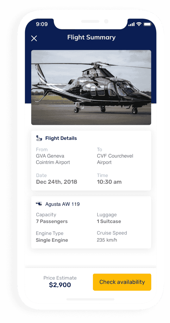 Findheli app mobile screen group 2 for Cheesecake Labs nearshore development case study