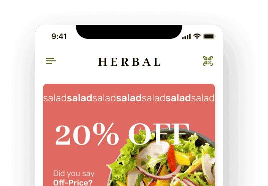 Mockup herbal